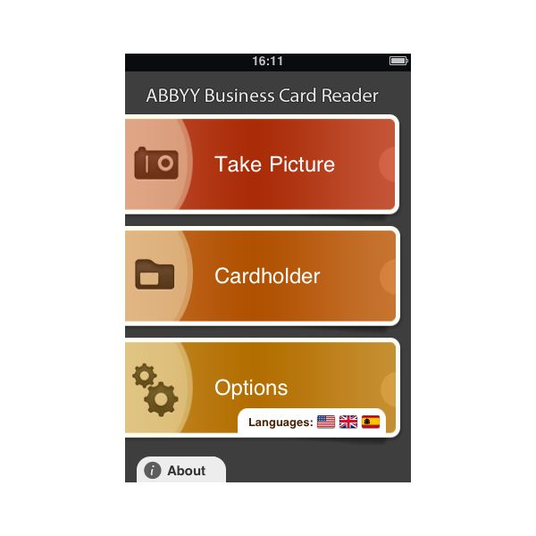 abbyy business card app